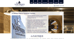 Desktop Screenshot of lenautiquerestaurant.co.uk